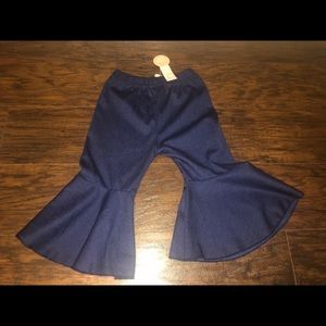 Denim bell bottoms